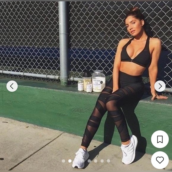 Lululemon Rare Black High Times Tech Mesh High
Rise, Sz 4 - Picture 3 of 6